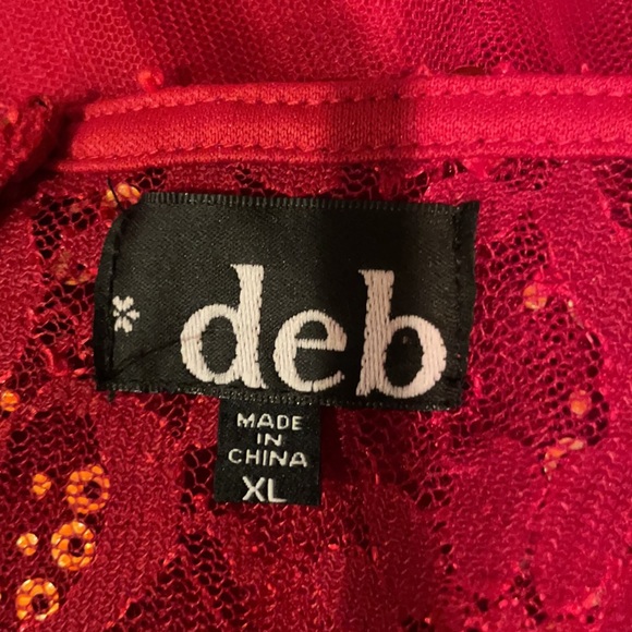 deb Red Formal Dress Size  XL - Picture 5 of 6